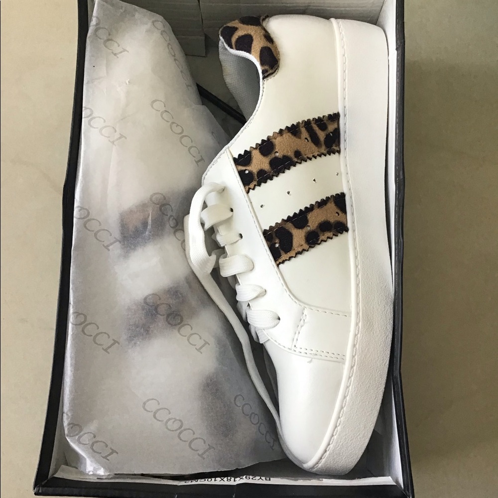 New pair of Ccocci leopard sneakers